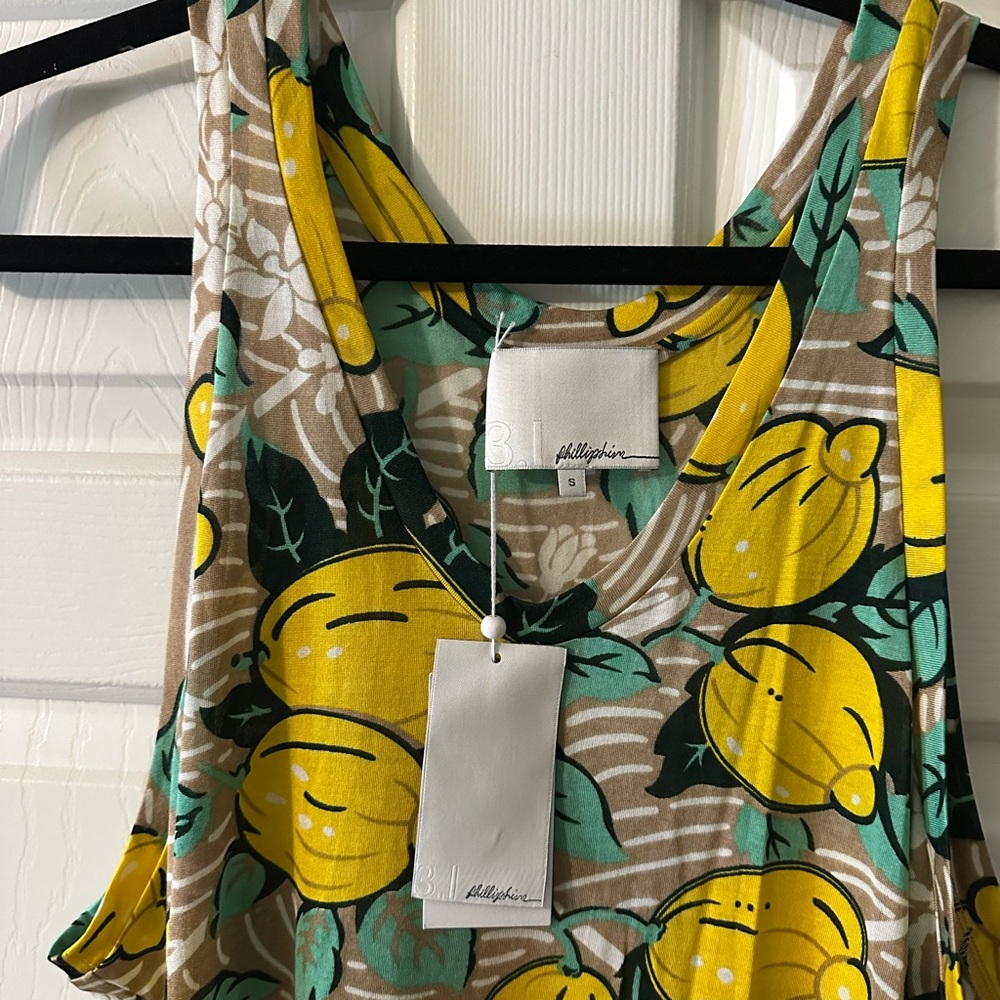 NWT Phillip Lim Lemon Print Dress - Picture 3 of 6